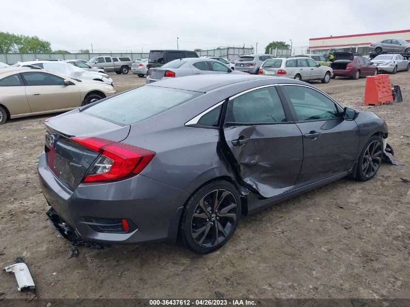 2020 HONDA CIVIC SEDAN SPORT - 19XFC2F81LE017217