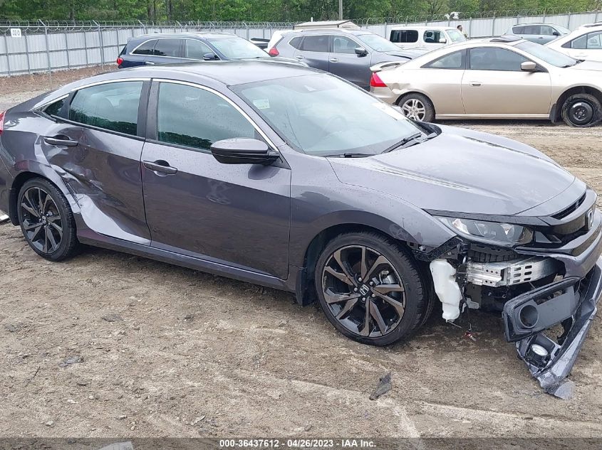 2020 HONDA CIVIC SEDAN SPORT - 19XFC2F81LE017217