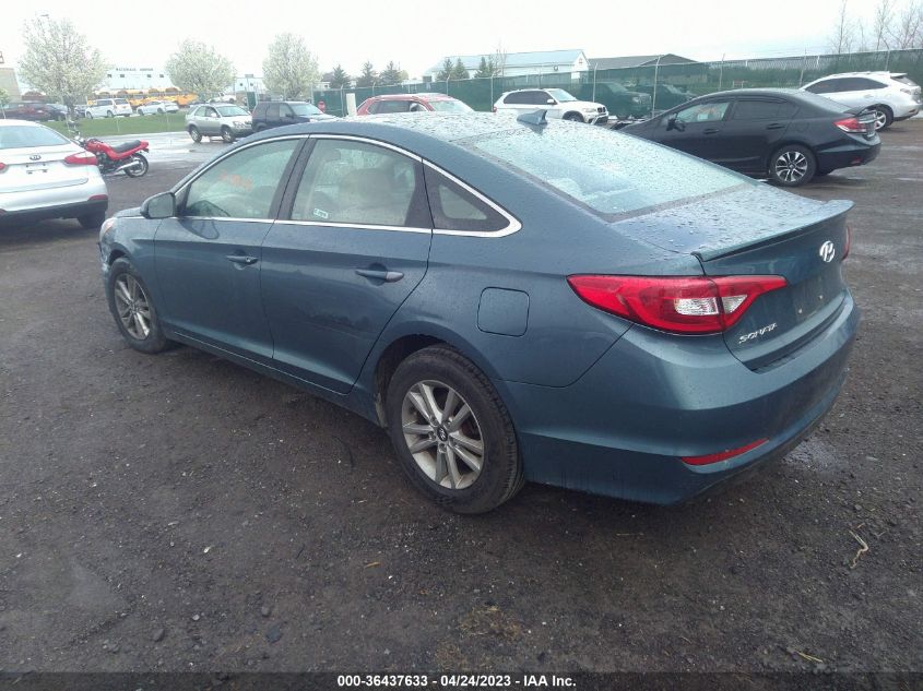 2016 HYUNDAI SONATA 2.4L SE - 5NPE24AF5GH329929