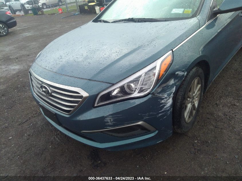 2016 HYUNDAI SONATA 2.4L SE - 5NPE24AF5GH329929