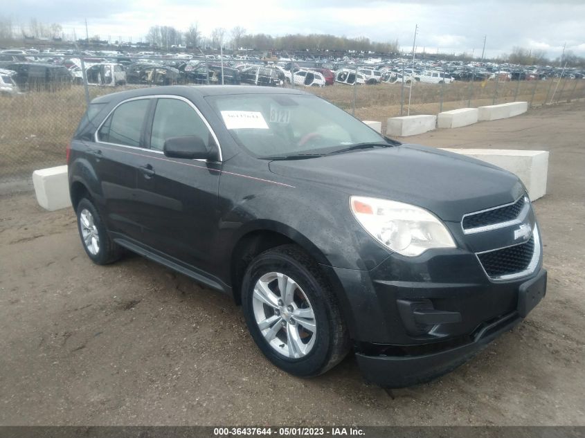 2013 CHEVROLET EQUINOX LS - 2GNALBEK4D1161602