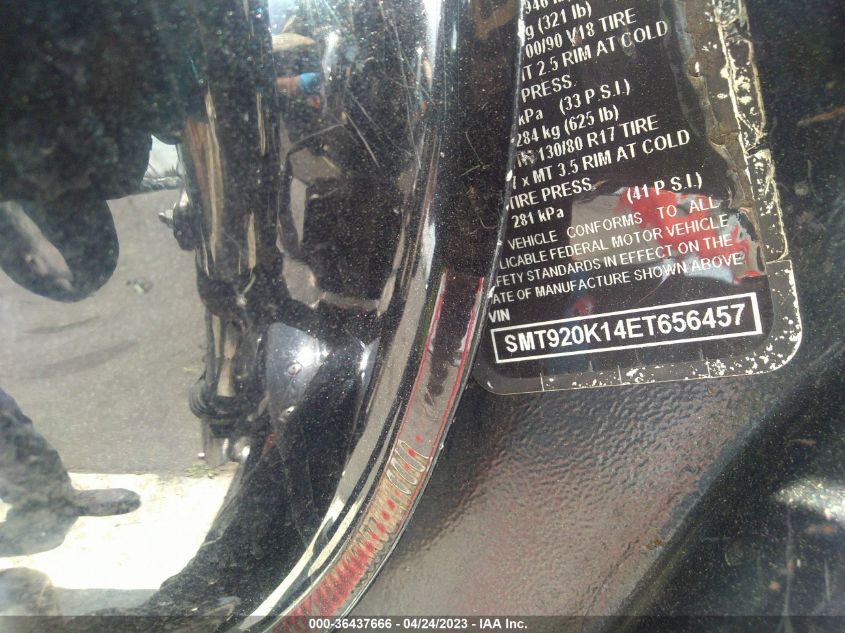 2014 TRIUMPH MOTORCYCLE THRUXTON - SMT920K14ET656457