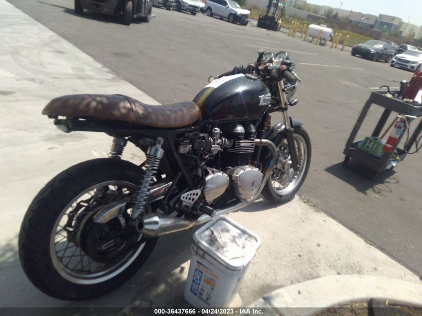 2014 TRIUMPH MOTORCYCLE THRUXTON - SMT920K14ET656457