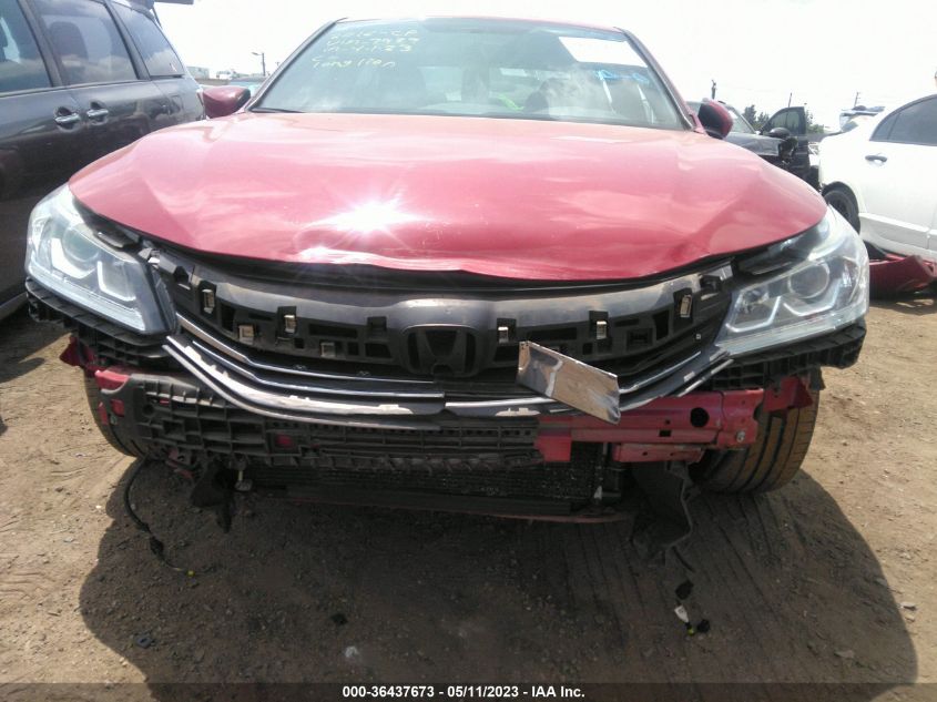 2016 HONDA ACCORD SEDAN SPORT - 1HGCR2F51GA097989
