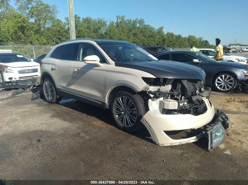 2016 LINCOLN MKX RESERVE - 2LMTJ6LR5GBL51244