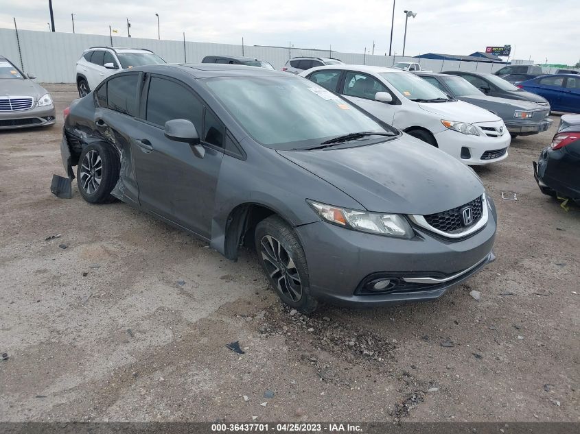 2013 HONDA CIVIC SDN EX-L - 19XFB2F98DE056464