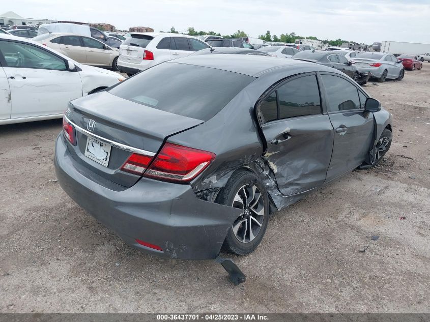 2013 HONDA CIVIC SDN EX-L - 19XFB2F98DE056464