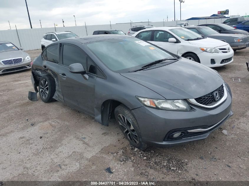 2013 HONDA CIVIC SDN EX-L - 19XFB2F98DE056464