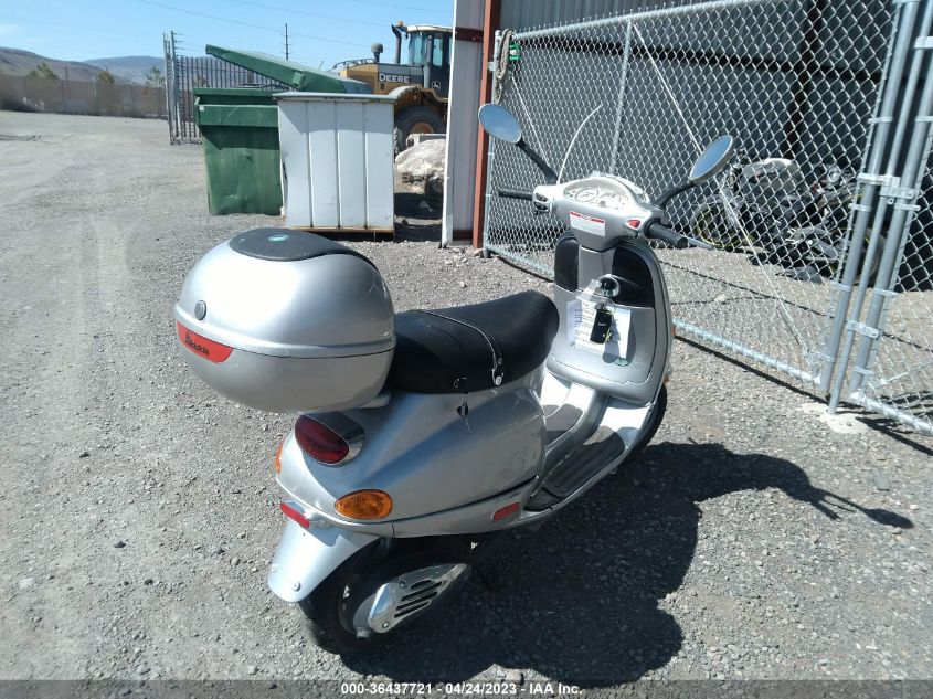 2002 VESPA C161C ZAPC16C1025005043