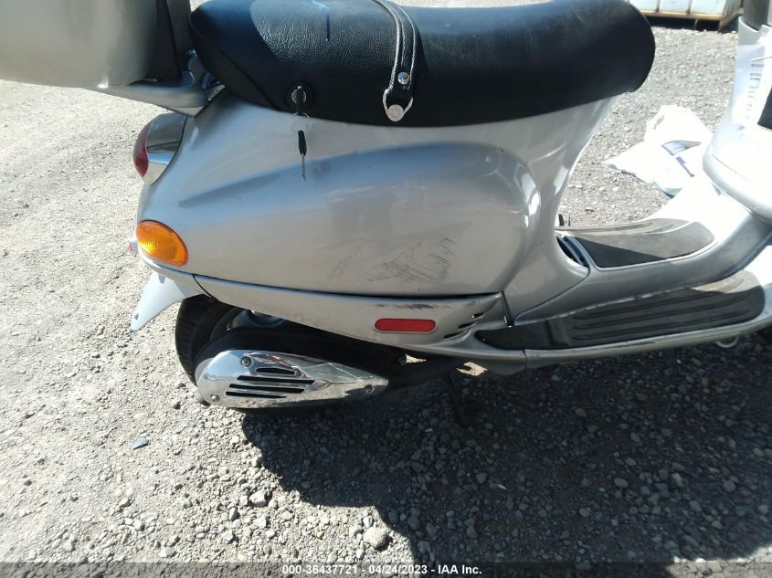 2002 VESPA C161C ZAPC16C1025005043