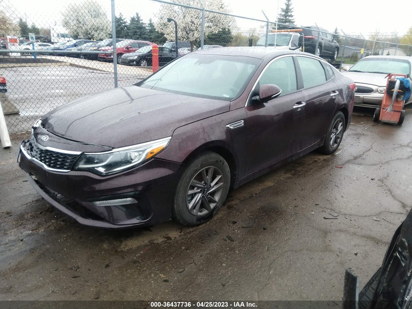 VIN 5XXGT4L34LG410063 2020 KIA OPTIMA LX