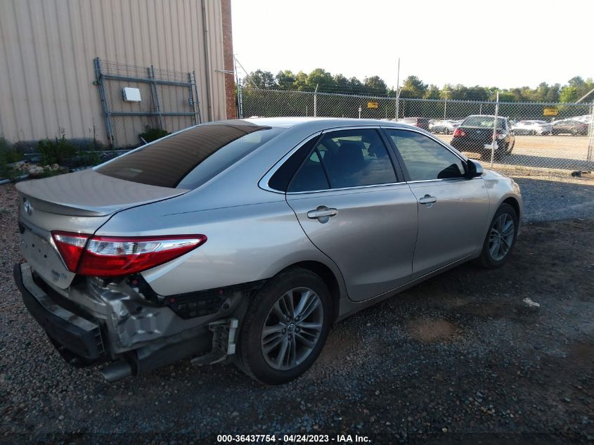 2016 TOYOTA CAMRY XLE/SE/LE/XSE - 4T1BF1FK6GU517677