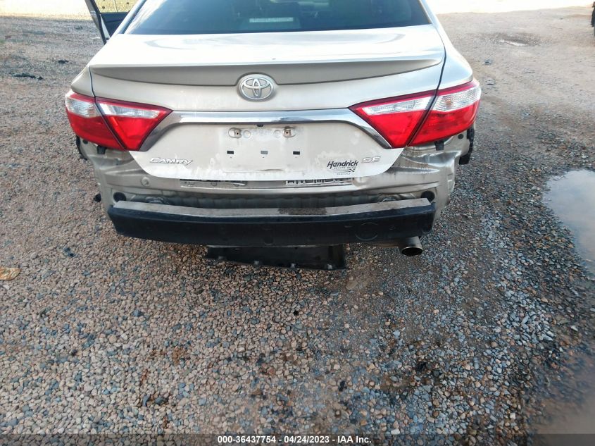 2016 TOYOTA CAMRY XLE/SE/LE/XSE - 4T1BF1FK6GU517677