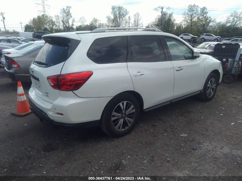 2017 NISSAN PATHFINDER SL - 5N1DR2MM1HC688872