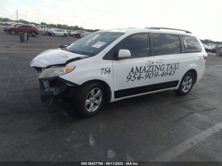 2016 TOYOTA SIENNA LE - 5TDKK3DCXGS730563