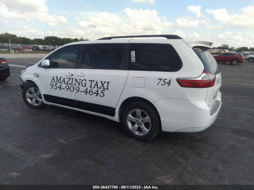2016 TOYOTA SIENNA LE - 5TDKK3DCXGS730563