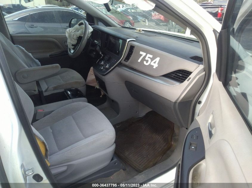 2016 TOYOTA SIENNA LE - 5TDKK3DCXGS730563