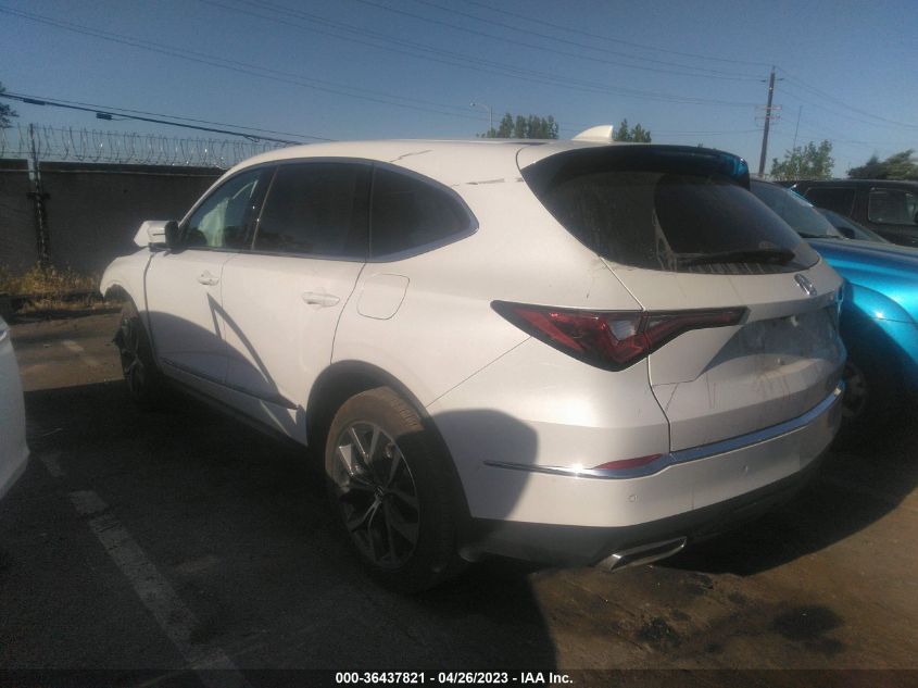 ACURA MDX White 2023 W/TECHNOLOGY PACKAGE-5J8YD9H45PL002663-36437821 photo no. 2