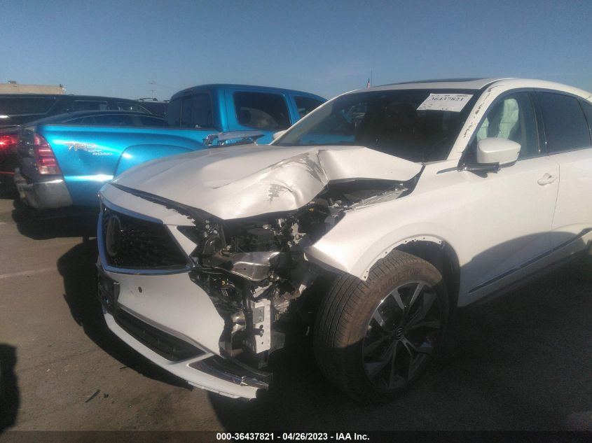 ACURA MDX White 2023 W/TECHNOLOGY PACKAGE-5J8YD9H45PL002663-36437821 photo no. 5