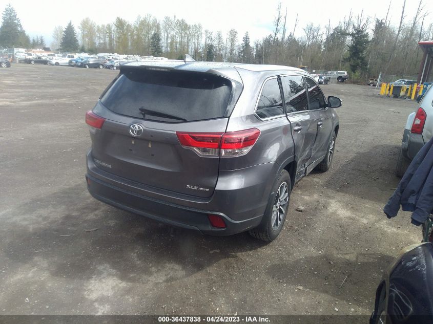 2018 TOYOTA HIGHLANDER SE/XLE - 5TDJZRFH7JS553268