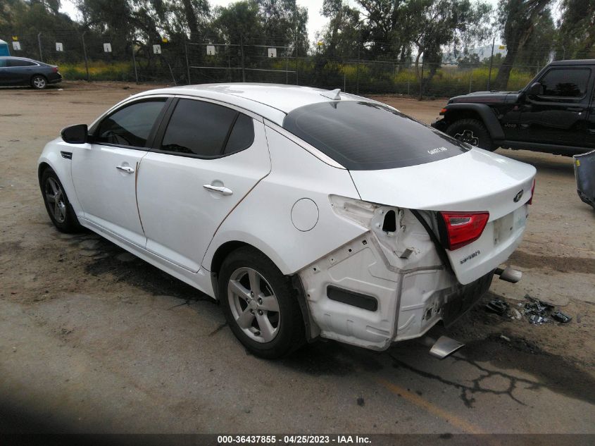 2015 KIA OPTIMA LX - 5XXGM4A72FG518835