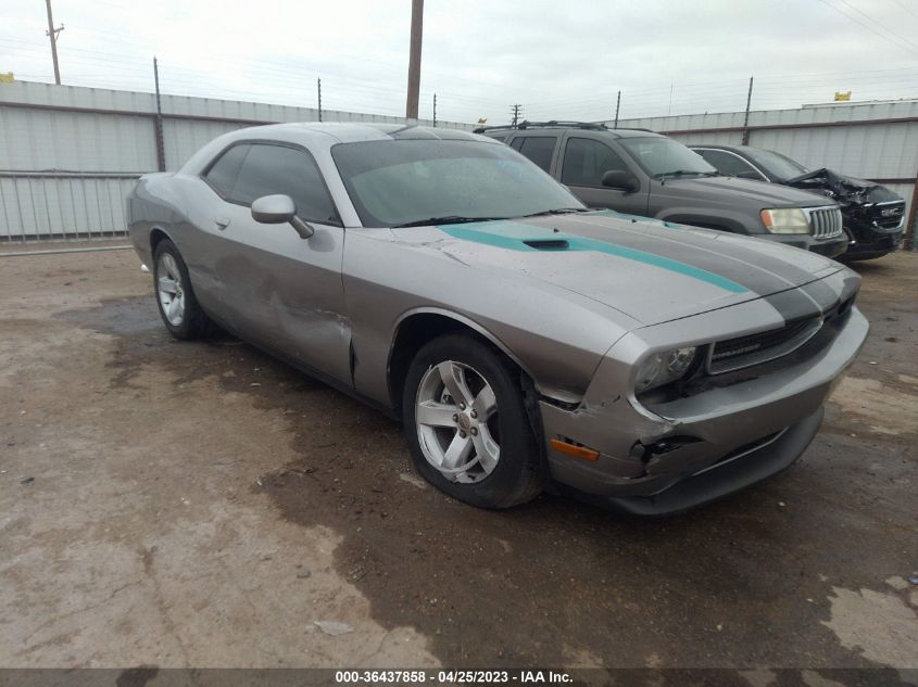 2013 DODGE CHALLENGER SXT - 2C3CDYAG4DH729068