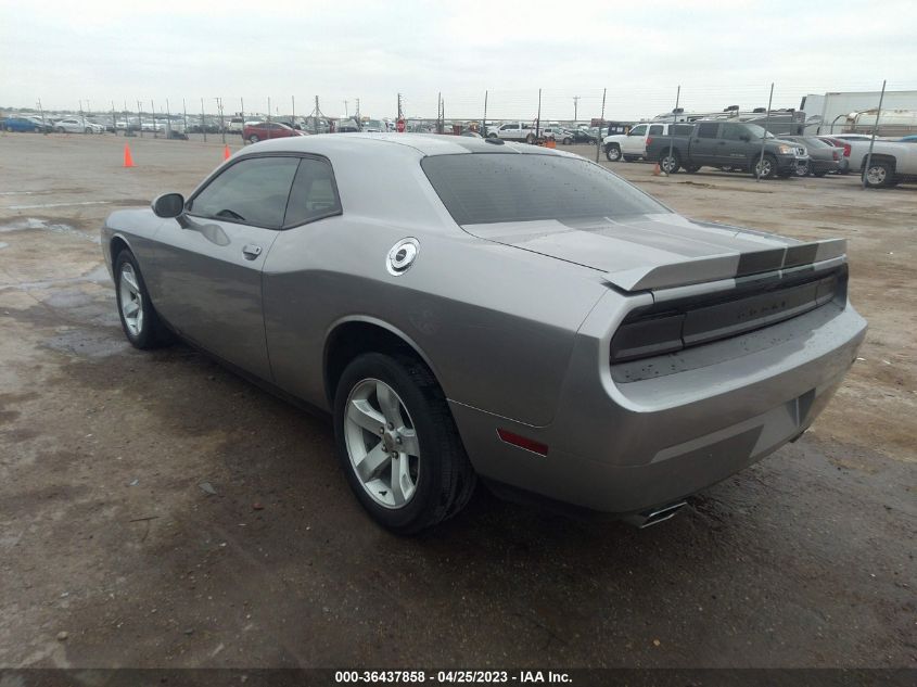 2013 DODGE CHALLENGER SXT - 2C3CDYAG4DH729068