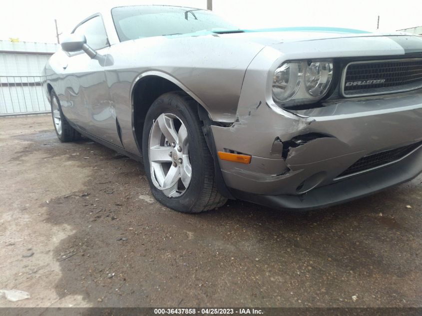 2013 DODGE CHALLENGER SXT - 2C3CDYAG4DH729068