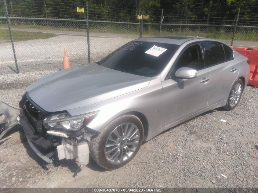 2018 INFINITI Q50 3.0T LUXE - JN1EV7AP3JM357424