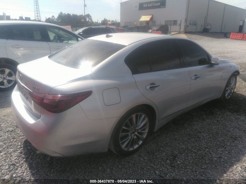 2018 INFINITI Q50 3.0T LUXE - JN1EV7AP3JM357424