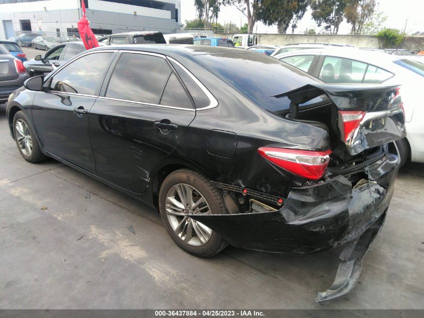 2017 TOYOTA CAMRY SE - 4T1BF1FK8HU615725