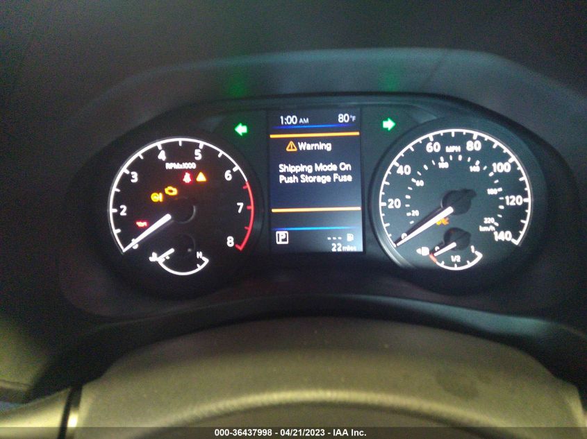 2022 NISSAN ALTIMA 2.5 S - 1N4BL4BV3NN383271