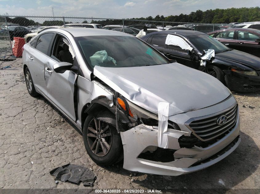 2015 HYUNDAI SONATA 2.4L SE - 5NPE24AF0FH222527