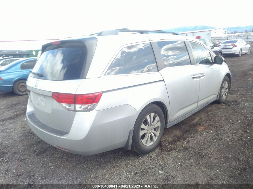 2014 HONDA ODYSSEY EX-L - 5FNRL5H67EB069863