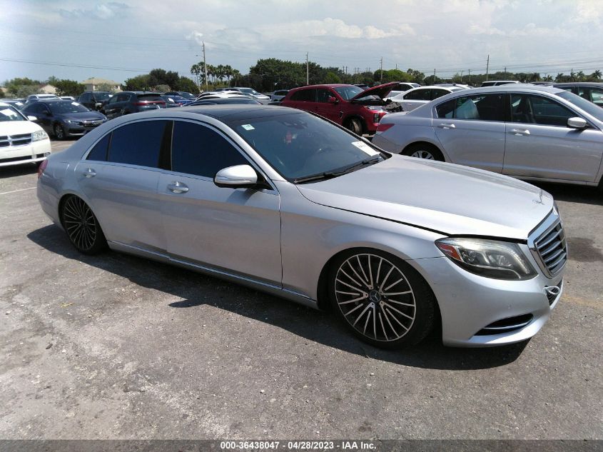 2015 MERCEDES-BENZ S-CLASS S 550 - WDDUG8CB3FA164733
