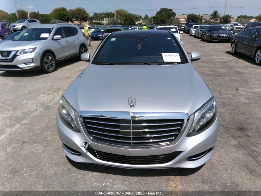 2015 MERCEDES-BENZ S-CLASS S 550 - WDDUG8CB3FA164733