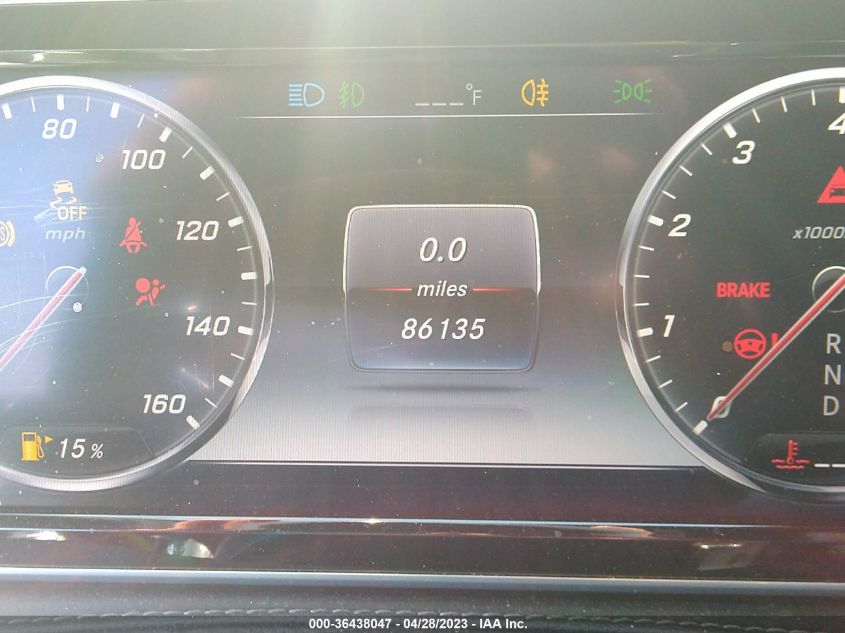 2015 MERCEDES-BENZ S-CLASS S 550 - WDDUG8CB3FA164733