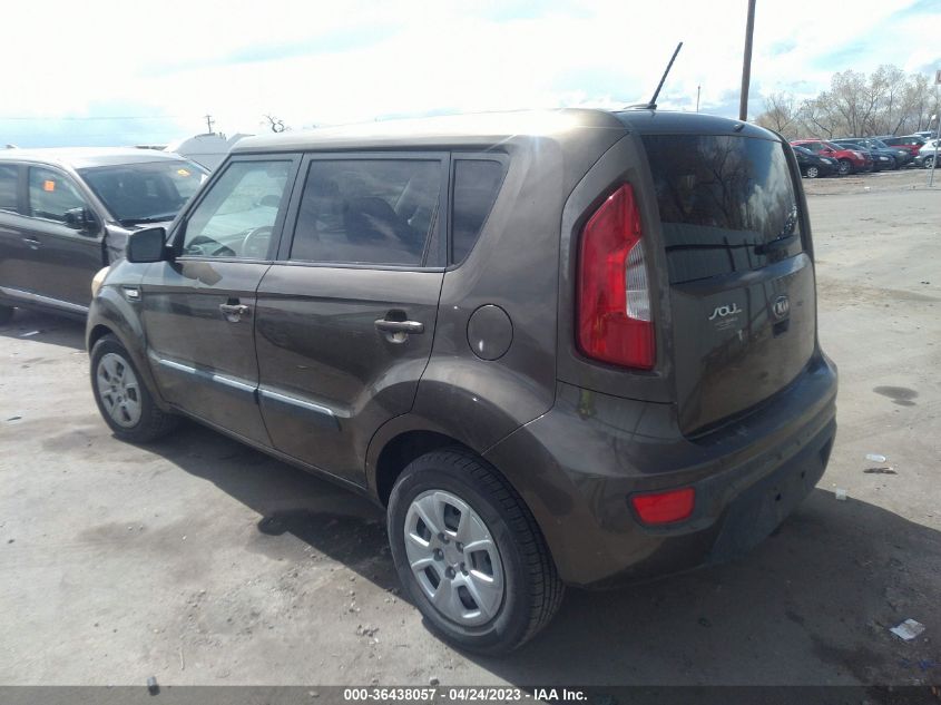 2013 KIA SOUL BASE - KNDJT2A51D7558535