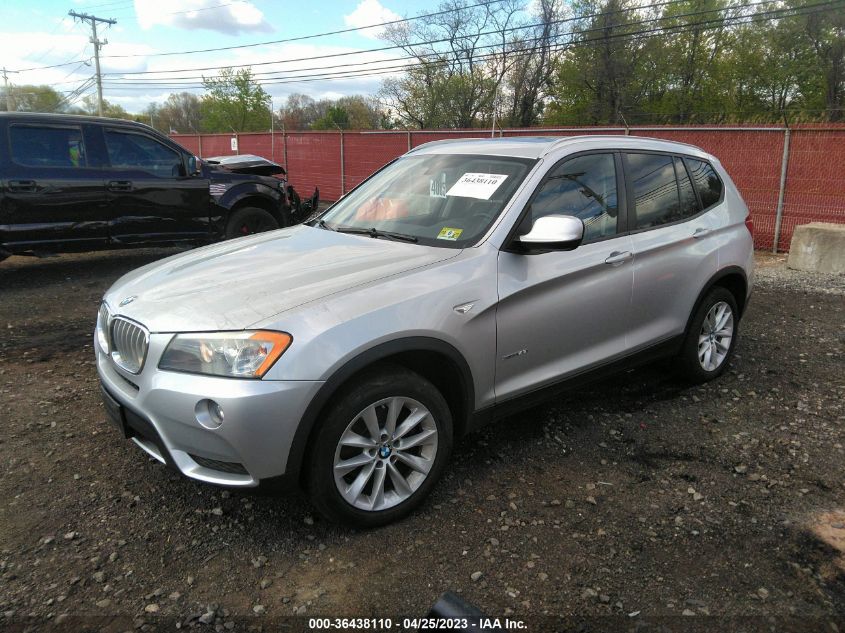 2013 BMW X3 XDRIVE28I - 5UXWX9C5XD0A09149