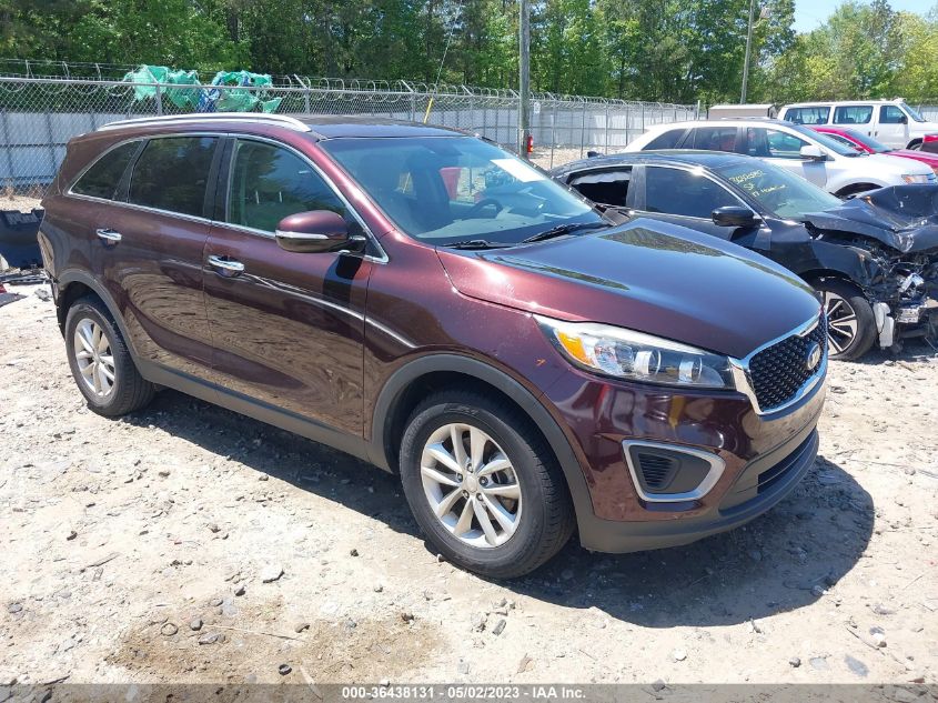 2016 KIA SORENTO LX - 5XYPG4A35GG064159