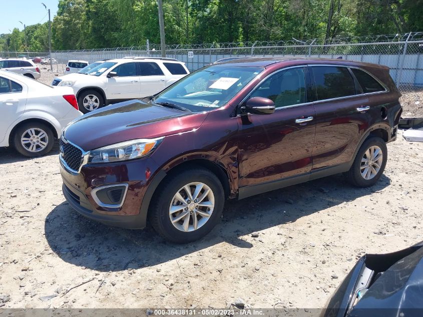 2016 KIA SORENTO LX - 5XYPG4A35GG064159