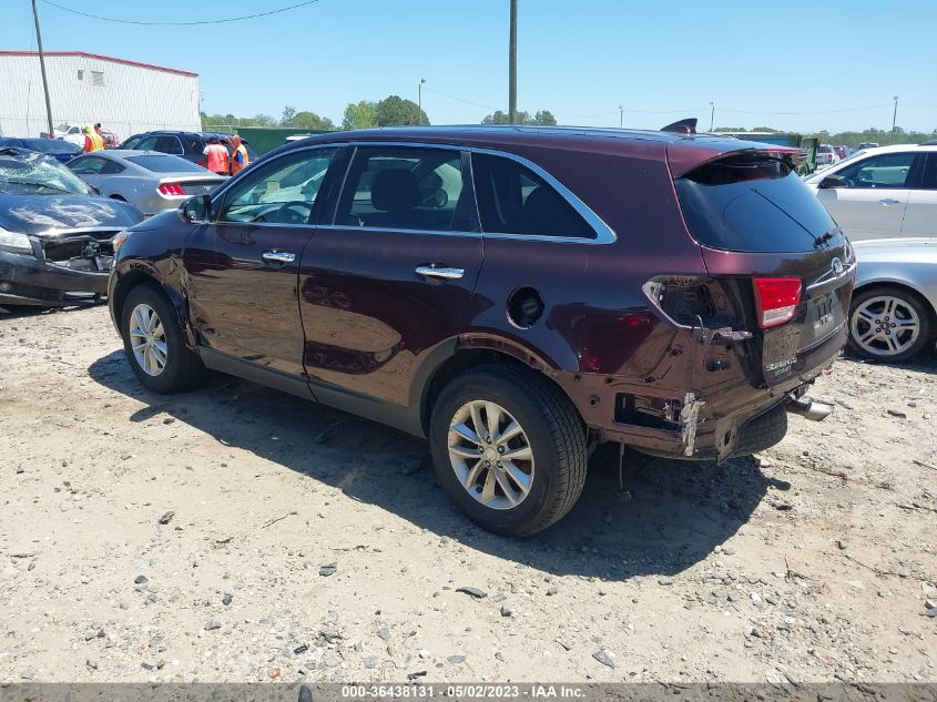 2016 KIA SORENTO LX - 5XYPG4A35GG064159