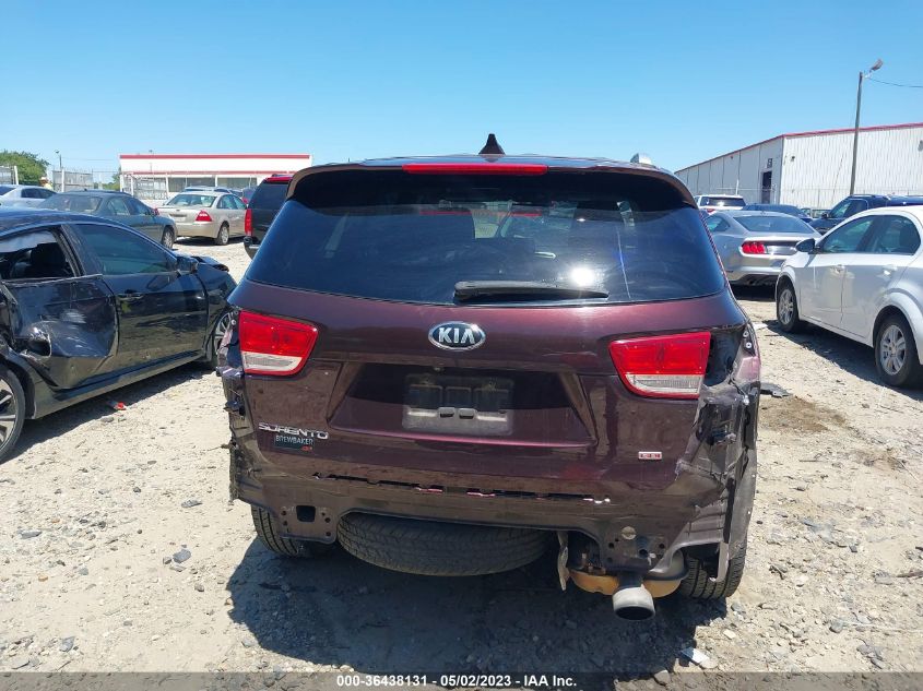 2016 KIA SORENTO LX - 5XYPG4A35GG064159