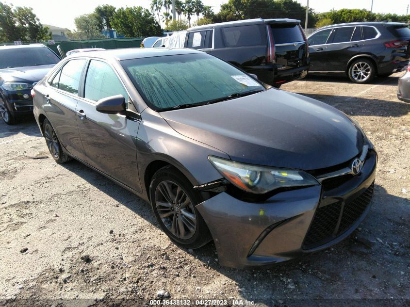 2015 TOYOTA CAMRY XLE/SE/LE/XSE - 4T1BF1FKXFU487923