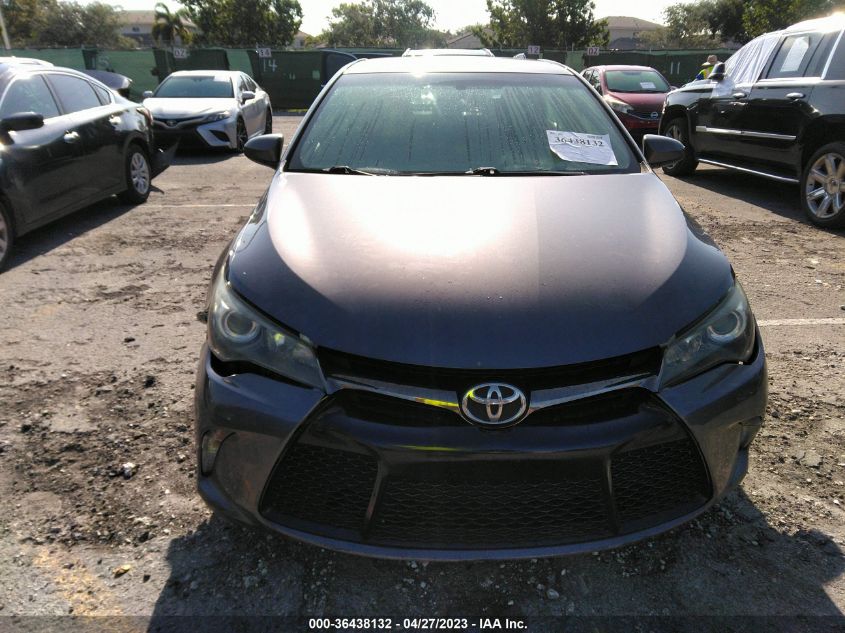 2015 TOYOTA CAMRY XLE/SE/LE/XSE - 4T1BF1FKXFU487923