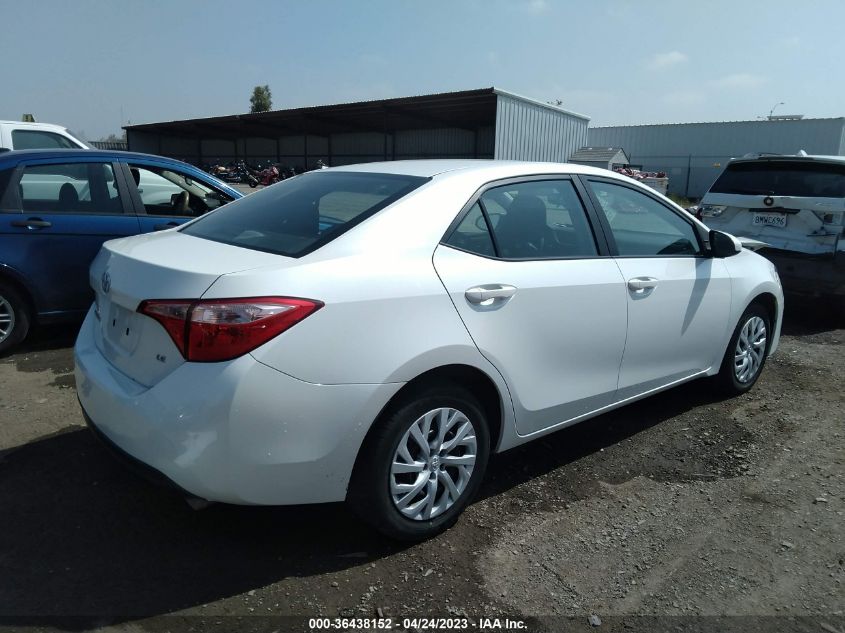 2018 TOYOTA COROLLA LE - 5YFBURHE8JP762923