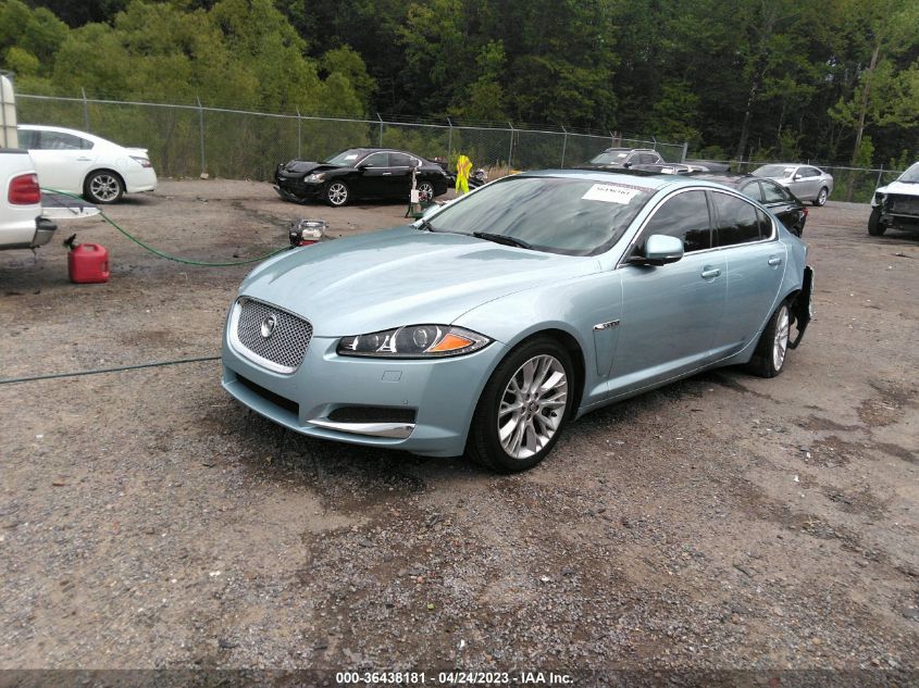 2013 JAGUAR XF V6 RWD - SAJWA0E70D8S91380