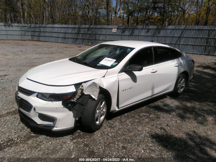 2016 CHEVROLET MALIBU LS - 1G1ZC5ST9GF220787