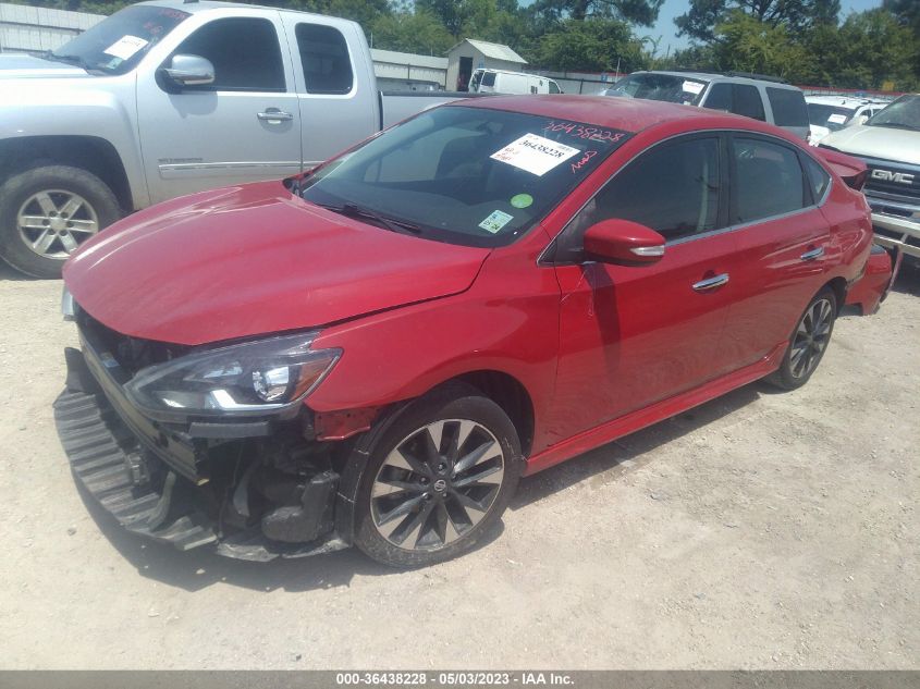 2019 NISSAN SENTRA SR - 3N1AB7AP9KY345431