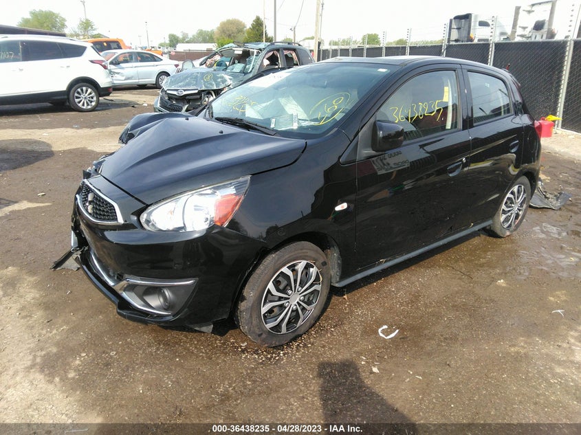 VIN ML32A3HJ5HH016683 2017 MITSUBISHI MIRAGE ES